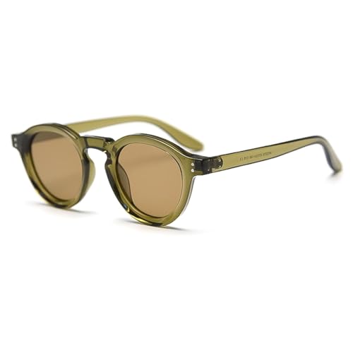 Lunettes de soleil rondes en TR90 : monture vintage polarisée et robuste