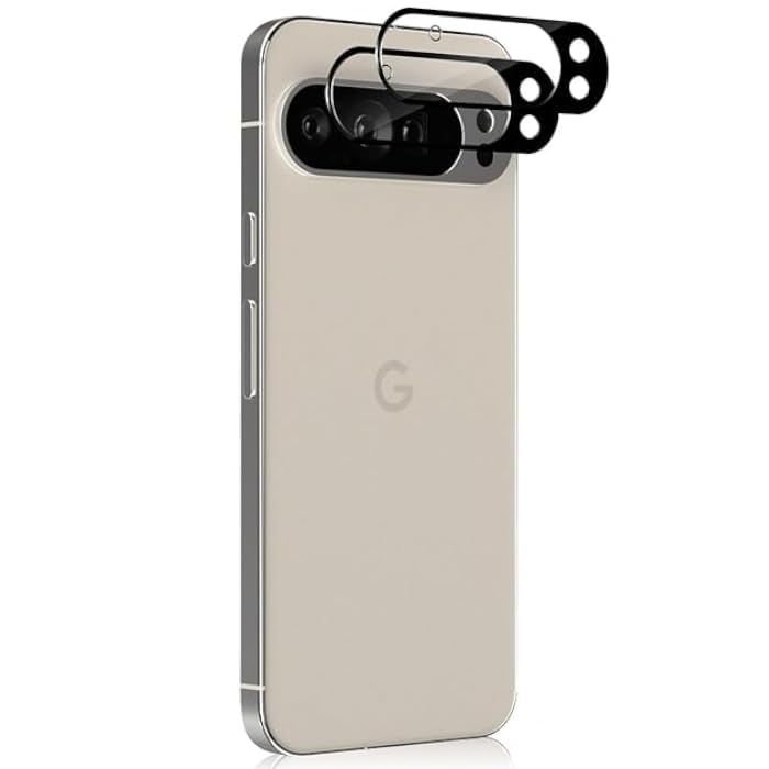 Image of PreCure - Camera Lens Protector for Google Pixel 9 Pro [1-Pack], Ultra-Clear Tempered Glass, Scratch-Resistant, Anti-Fingerprint, Bubble-Free Easy Installation