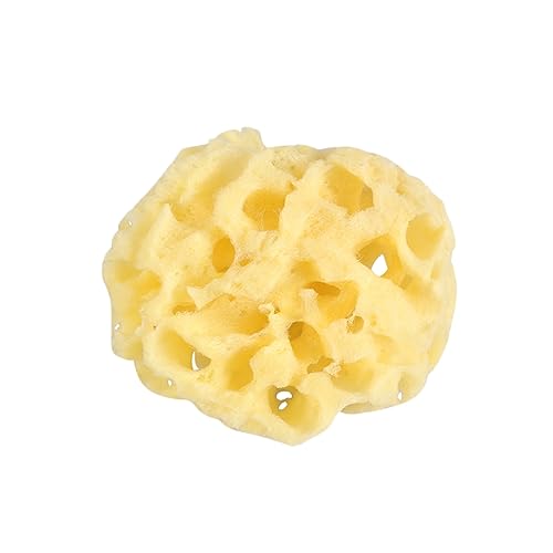 VALICLUD 1 Pieza Esponja de Natural Bebés y Adultos Esponja de Panal Exfoliante y Limpiadora sin Químicos Duradera y Suave