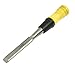 Aexit Woodworking Yellow Special Tool Handle 12mm Width Steel Flat Chisel Tool Model:11as295qo730