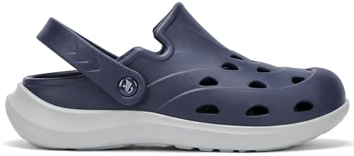 Kricely Clogs for Men with Arch Support Shower Hiking Sandals for Beach Water, Recovery Plantar Fasciitis Orthotic Slides3