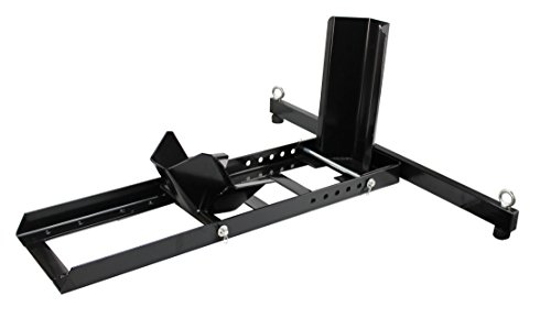Extreme Max 5001.5757 Adjustable Motorcycle Wheel Chock Stand Heavy Duty 1800lb. Weight Capacity