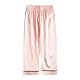 Verve Jelly Pyjama-Set für Kinder Mädchen Jungen langärmelig 2-teilig Nachtwäsche Button-Down-Hemd Hose weiche Nachtwäsche Sommernachthemd 150 Beansand 10-11 Jahre