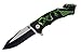 Green Dragon Stainless Steel Blade Abs Handle 4.5 inch Edc Folding Knife