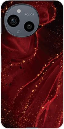 AQUOS sense10 対応ケース Museum ハードケース 水彩画 大理石風 Shiny Marble(type06)