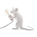 Produktbild Lampe Harz Maus Lampe LED Augenschutz Dekoration Tier Tischlampe Weiß Ohne Lichtquelle (größe : B)