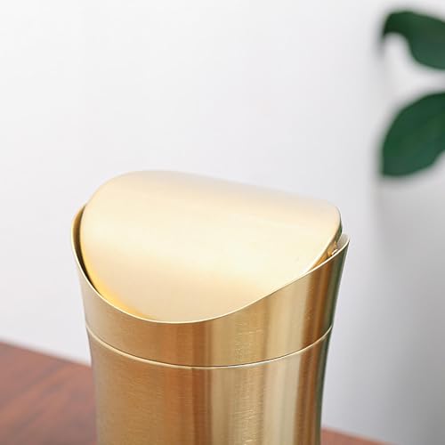 Cubo de basura versátil de 1,5 l fabricado en acero inoxidable para espacios reducidos 7