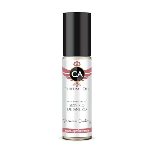 CA Perfume Impression of Sexy Rio De Janeiro for Women Fragrance Oil Floral Fruity Scent Long Lasting Perfumes for Women Travel Size TSA Ready Mini Parfum Body Oil Roll-on 0.33 Fl Oz 10ml
