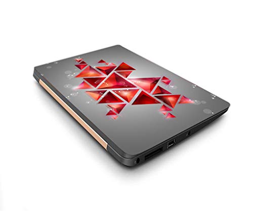 Image of Galaxsia Triangle Pattern Vinyl Laptop Skin /Sticker /Cover /Decal Compatible for Any 13 to 13.3 Inches Laptop (Hp /Dell /Sony /Acer /Lenovo /Asus. Etc) Or Notebook.