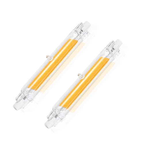 GDYOD Ampoules LED, R7S 78mm | Dimmable,Blanc Chaud, 3000K,10W,Équivalent à Ampoule Halogène 100W, Sans Scintillement, 1000LM,Éclairage à Faisceau 360°,AC 220-240V, Lot de 2