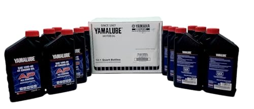 Aceite para motor Yamaha Yamalube 10W-40 12 cuartos miniatura 2