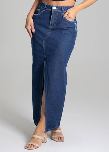 Saia Jeans Sawary Midi - 277134 - IND. 40