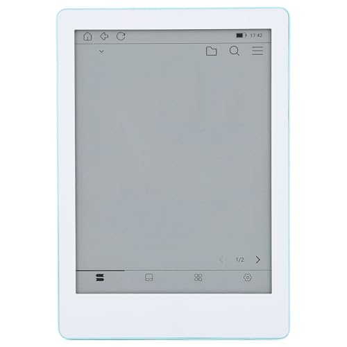 Lector de Libros Electrónicos de 6 Pulgadas, 300ppi Reading e Tinta Lector de Libros de Tabletas con Luz Suave Ajustable para Adultos para Niños, 4 GB Ram 64gb ROM