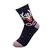 JOYCA & CO. 3-5 Pairs Womens Multicolor Fashion Warm Wool Cotton Thick Winter Crew Socks (Elk Lover)