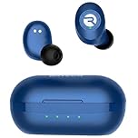 Raycon The Everyday Bluetooth Wireless Earbuds with Microphone- Stereo Sound in-Ear Bluetooth Headset True Wireless Earbuds 32 Hours Playtime (Matte Blue)