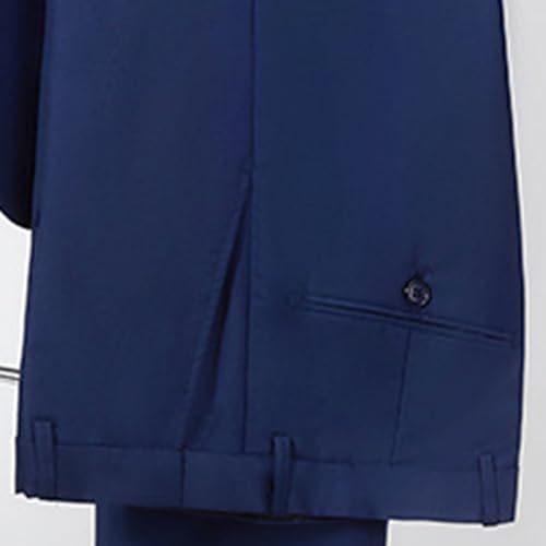 Costume 3 pièces homme coupe ajustée pour silhouette élancée - 7
