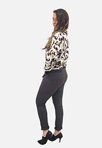 Suéter Tricot Mania de Sophia Camuflado Marsala