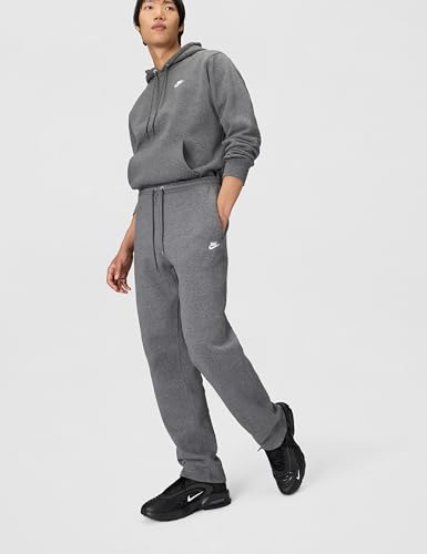 Image of Nike Men's Club Open Hem Brushed Fleece Pants