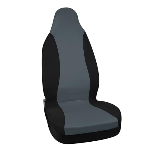 Housse de siège auto baquet haute protection en polyester gris