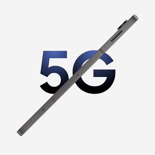 Image of Samsung Galaxy Tab S9 FE Wi-Fi /5G (AT&T) 10.9 inch 128GB Android Tablet, IP68 Water- and Dust-Resistant, S Pen, 8MP Camera, US Version, 2023, Gray (SM-X518UZAAATT)