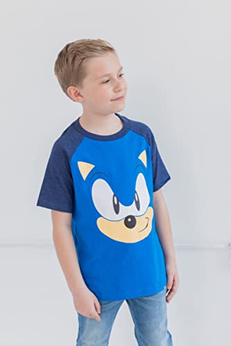 Image of SEGA Sonic the Hedgehog Boys' 3-Pack Short Sleeve T-Shirts Toddler to Big Kid