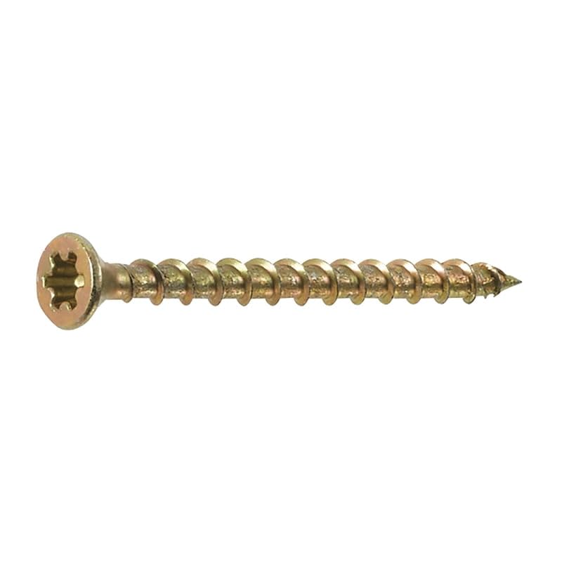 212 Main PAMFast No.8 x 1.75 in. Star Yellow Zinc Collated Subfloor Screws - Pack of 1000