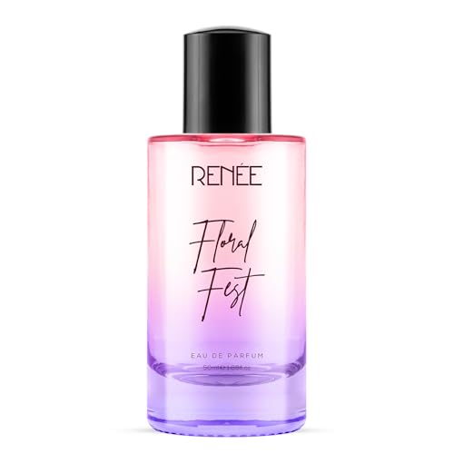 RENEE Floral Fest Eau De Parfum, Premium Long-lasting Fragrance With Notes of Orange, Mandarin, Osmanthus, Rose & Vanilla, Scent for Every Occasion, Ideal Perfume for Women, 50Ml