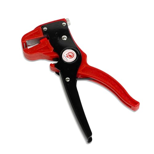 Samos® Pelacables Automático Profesional 0,2–6mm², Pelador de Cables Eléctricos Multifunción 2 en 1, Wire Stripper Preciso para Electricista, Herramienta Corte y Pelado Cable