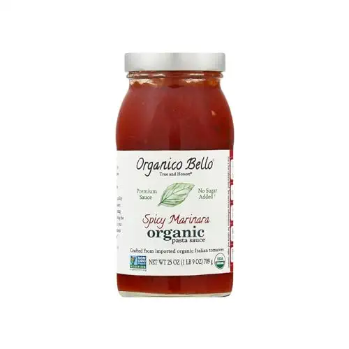 Organic Spicy Marinara Pasta Sauce, 25 oz