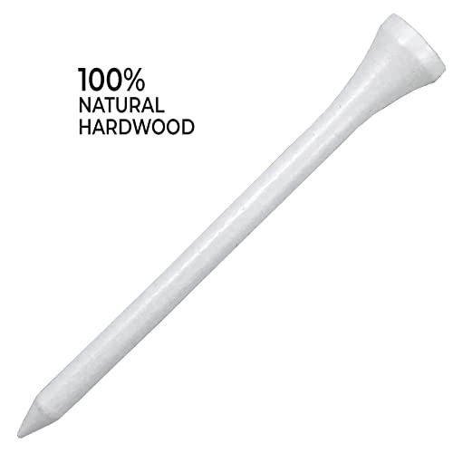 Pride (Pg3145075) Golf Deluxe Tee (3-1/4 Inch,  White) - 50 Count #TOP1