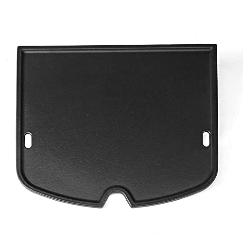 Uniflasy 7034 Cast Iron Griddle Plate for Weber Traveler 9010001 Gas Grill