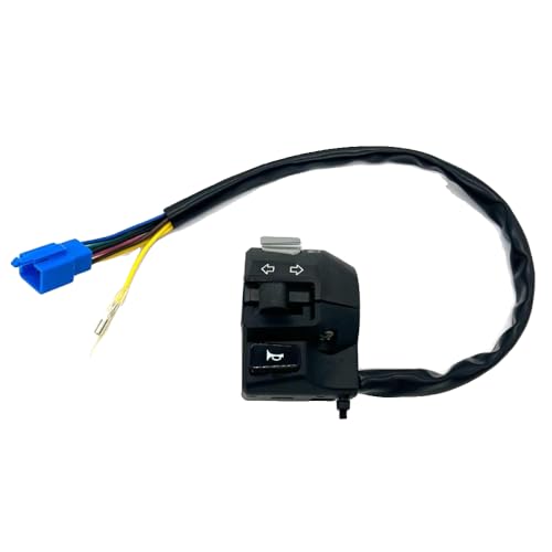 Commodo switch moto YBR 125 commande phare klaxon clignotant guidon gauche - 2