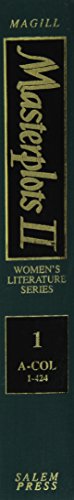 Masterplots II: Women's Literature (Vol 1) 0893568996 Book Cover