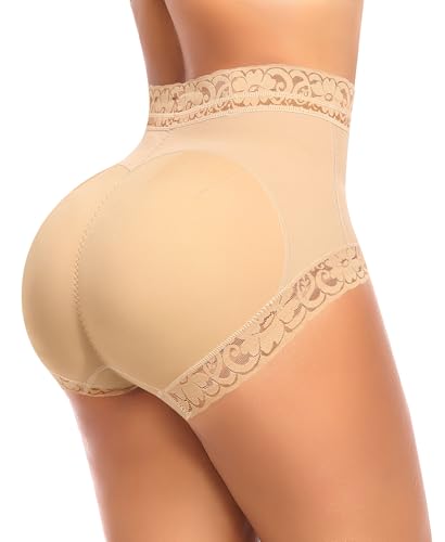 DERCA Butt Enhancer Hip Pads Lace Padded Boyshorts