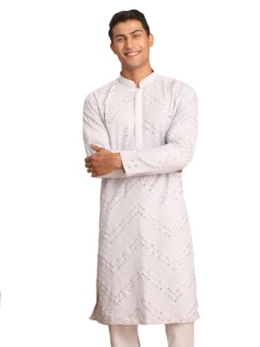 Kurta Georgette homme marron ensemble pyjama de travail VASTRAMAY