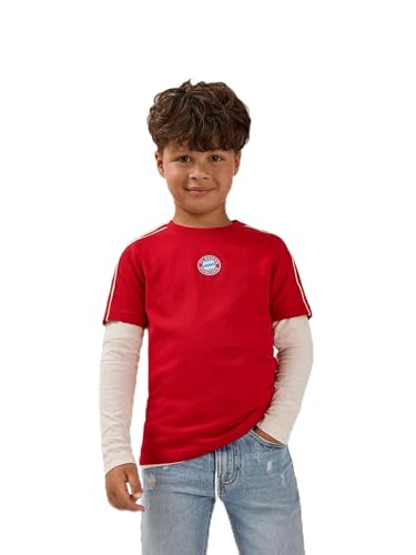 FC Bayern München I T-Shirt Essentials I Kinder I Rot I 116