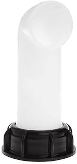 Drenaje con tuerca IBC 1000L boquilla tanque agua accesorio válvula extensión boquilla manguera adaptador IBC tanque agua grifo para montaje grifo IBC tanque IBC 2 pulgadas