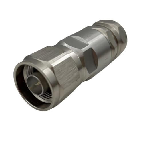 Conector recto macho N para cable coaxial Superflex 1/2" x2 miniatura 2