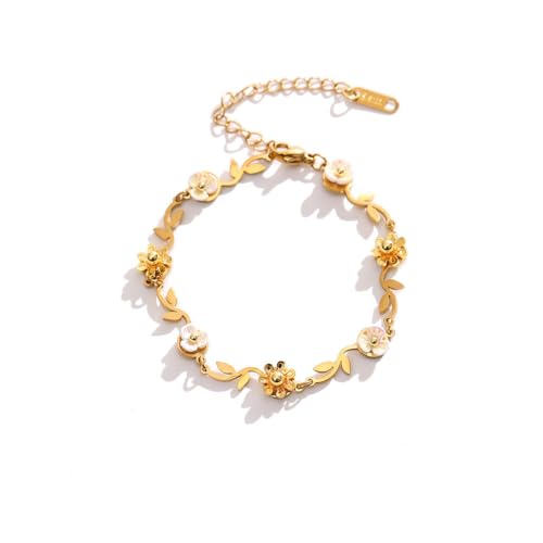 Image of SALTY Anti Tarnish Bracelet for Women | Fancy Bracelet | Jewellery Gifts | Hand Band | Fashion Accessories for Girls | Minimal Jewelry Design | Gift for Rakhi | Gift for Diwali, Christmas, Marriage, Birthday