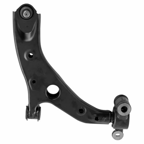 Image of Detroit Axle - 4pc Front Suspension Kit for 2014 2015 2016 2017 2018 Mazda 3, 3 Sport, 2 Lower Control Arms with Ball Joint 2 Outer Tie Rod Ends Replacement