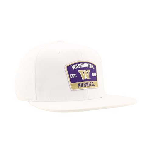 Gorra plana oficial Zephyr NCAA blanca miniatura 5