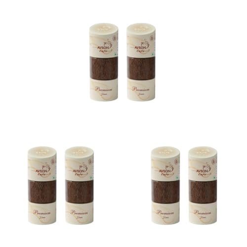 Image of Aveon Cafe Premium Instant Coffee - 100g Jar (Pack of 6) | Finely Agglomerated Coffee Blend | Rich Aroma & Smooth Flavor | Crafted with 100% Arabica & Robusta | Instant Coffee Perfection