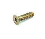 500 St. M3 x 12 Senkschrauben Innen 6-kant gelb verz 8.8 DIN 7991 Lageraufl S398