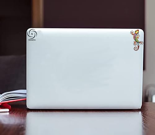 Image of Colorful Lizard Vinyl Decal Sticker 5 X 3.25 inch for Cars, Truck, Motorcycles, Boats, Laptops, Tablets & Skateboard SS&Ds - 1249