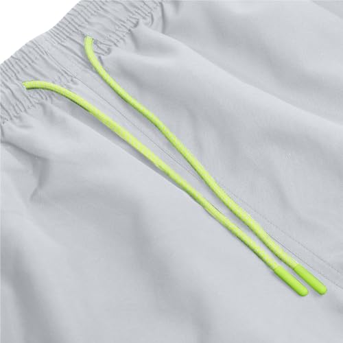 ZEFOTIM Men Swim Shorts Drawstring Funny Solid Color Trunks Board Surf Swimming Suits with Pockets3