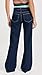 PAIGE Women's Sonja with Jolene Pockets Jeans, Charmaine, Blue, 30