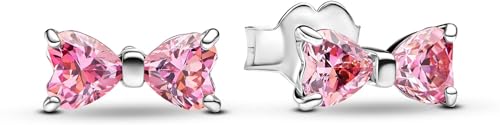 Boucles d'oreilles rose Pandora argent 293505C01 le cadeau idéal pour femme