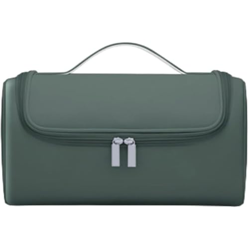 旅行用収納バッグ ダイソンエアバッグ対応 フック付き ヘアアイロン収納ボックス 交換可能 ヘアアイロン収納アクセサリー 旅行用ケース ヘアドライヤー収納バッグEnergyDeer (gray) (a,green)