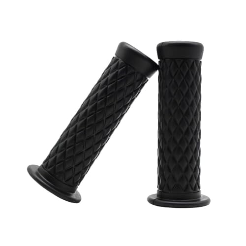 Guidon de moto 7/8 22mm avec embouts de poignée pour vélo de route et custom