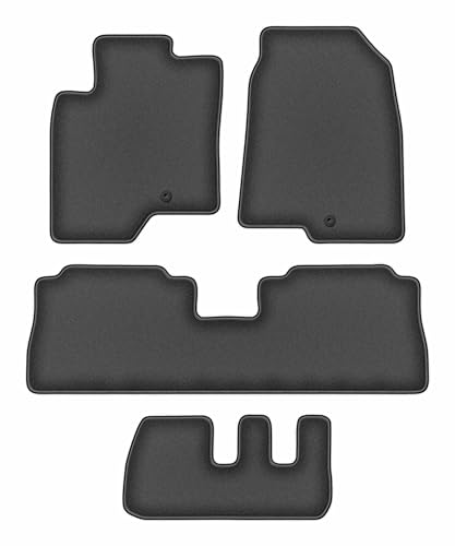 Tapis Chevrolet Captiva anti humidité en polyamide caoutchouté